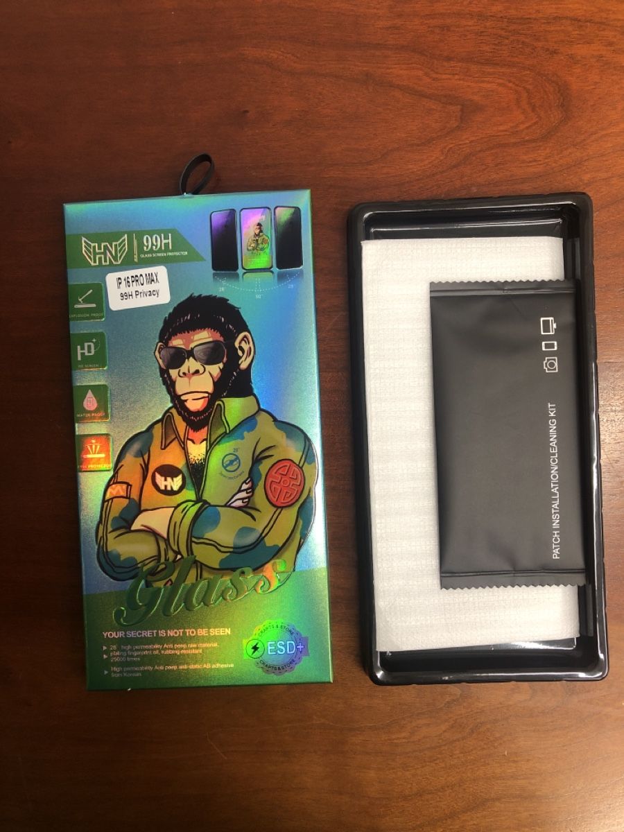 Portables: Iphone 16 pro max Panzerglas privacy – Neuf avec emballage d'origine à bern par reptechnic