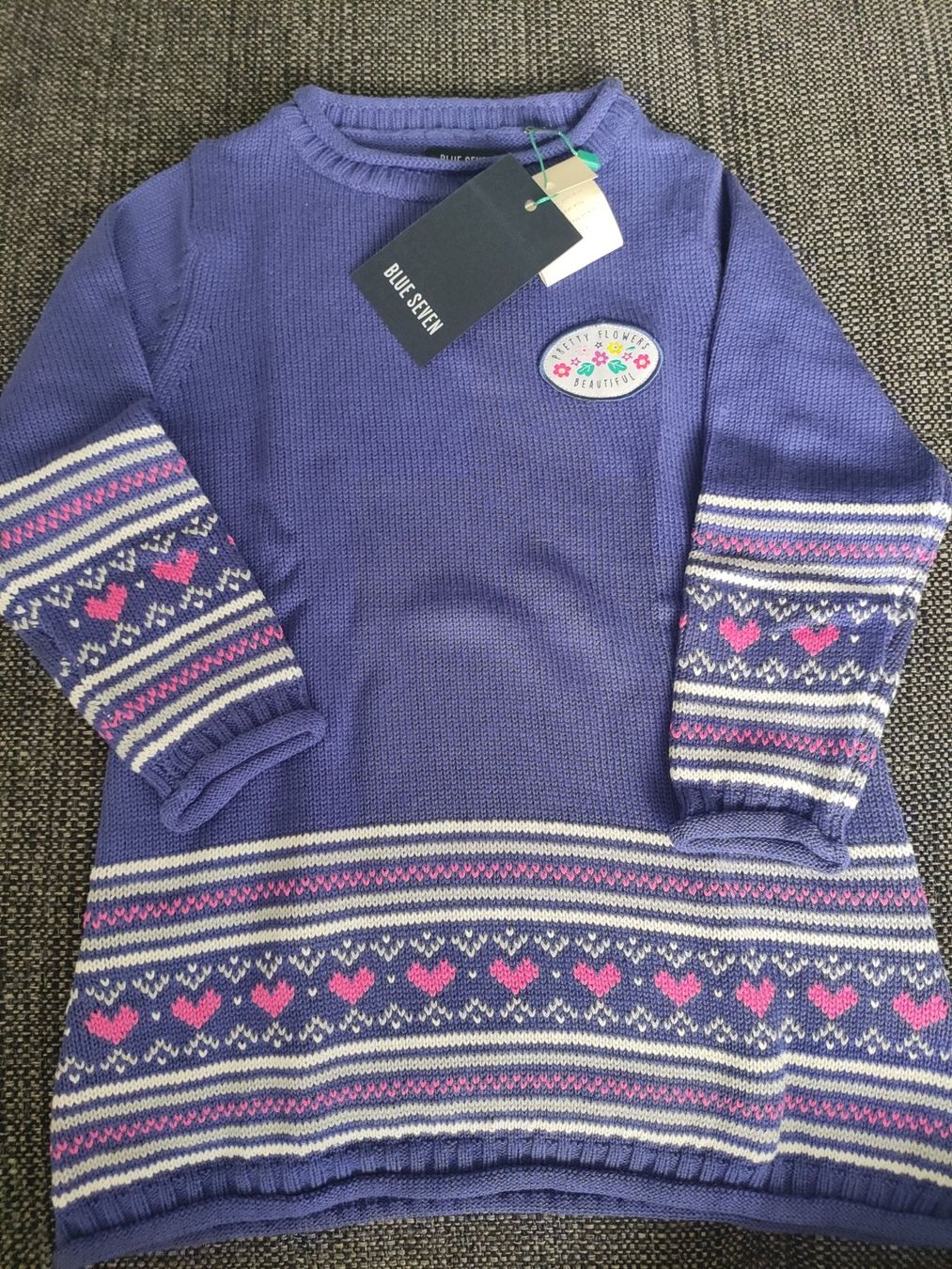 Vestiti & Gonne: Stickkleid Blue Seven Gr 92 – Nuovo e nell'imballaggio originale da Zollikerberg venduto da nmonika