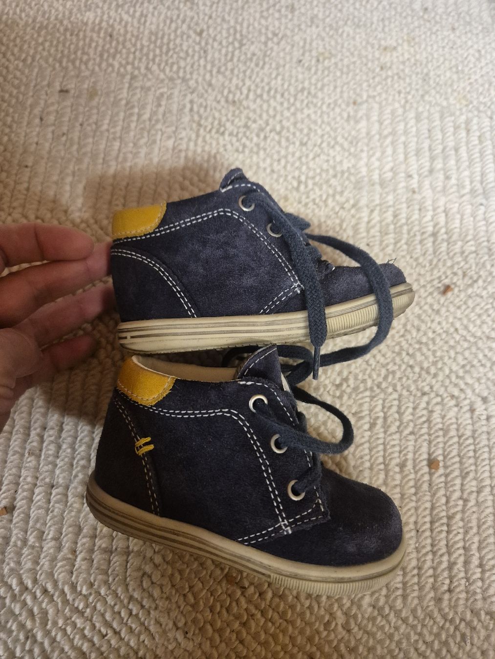 Scarpe per ragazzi: Chaussures bleu taille 19 – Usato da Bévilard venduto da marco083 1