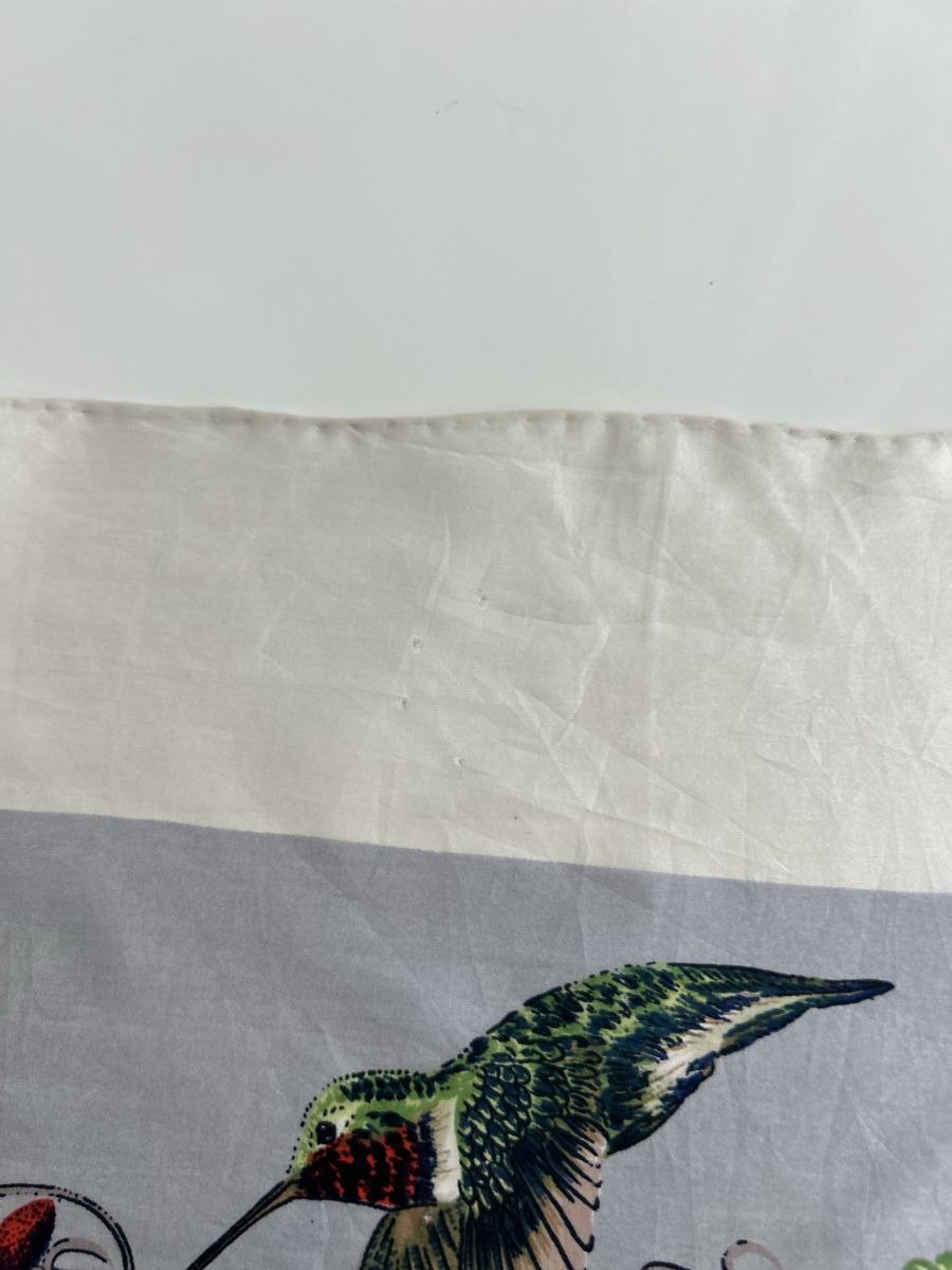 Foulards, Tücher & Schals: Silk Scarf Hummingbird Print good condition  – Neu (gemäss Beschreibung) aus Saland von ele_vc96 4