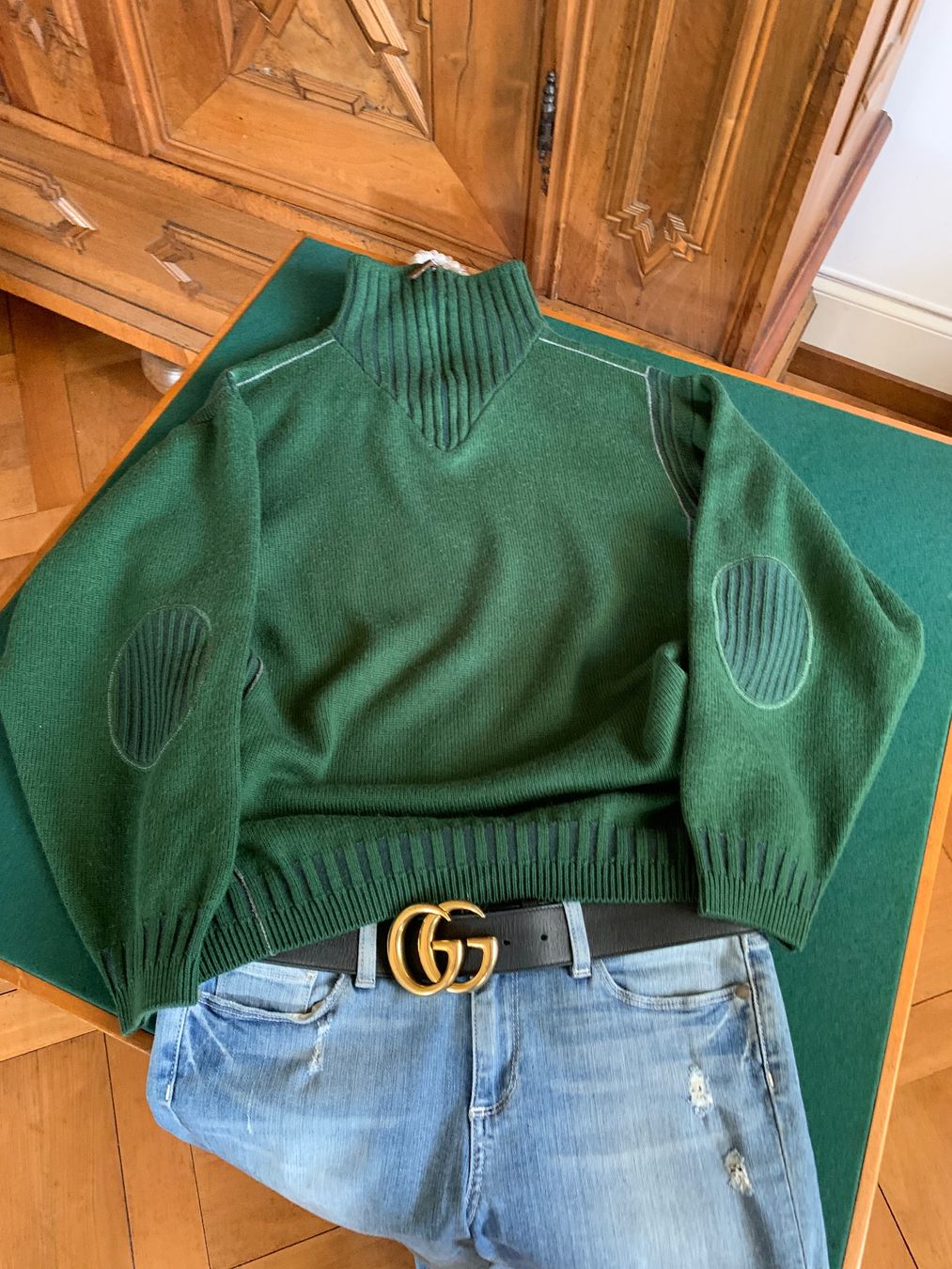 Maglioni & Felpe: COMMANDER FINEST CLOTHIG Pullover 50% Wolle Größe: 56 – Usato da Interlaken venduto da Bona55 9