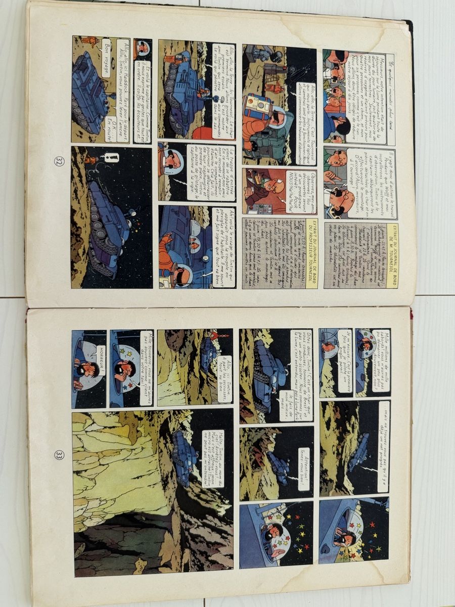 Fumetti: TINTIN : On a marché sur la Lune – Usato da Savigny venduto da Matgab94 8