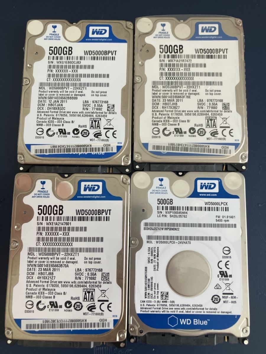 Western Digital Dischi rigidi: WD Festplatte 500GB – Usato da Bellach venduto da Cicciokahn 1