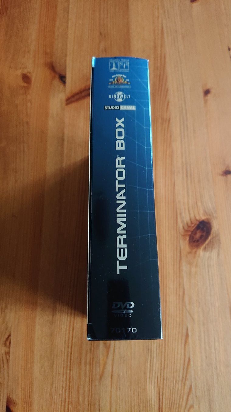 Alle DVDs: TERMINATOR 1 bis 3 auf DVD Box Uncut – Gebraucht aus Wilderswil von  2