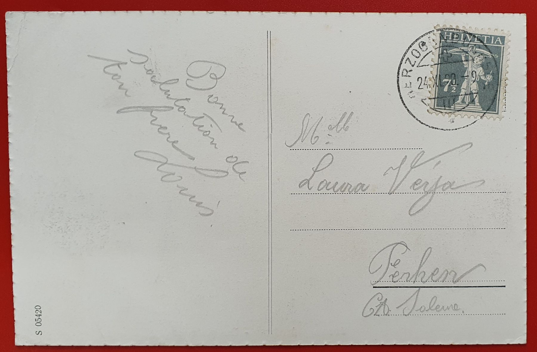 Cartoline postali: Herzogenbuchsee 1920 - Dorfplatz – Usato da Kreuzlingen venduto da Rschweiz1 1