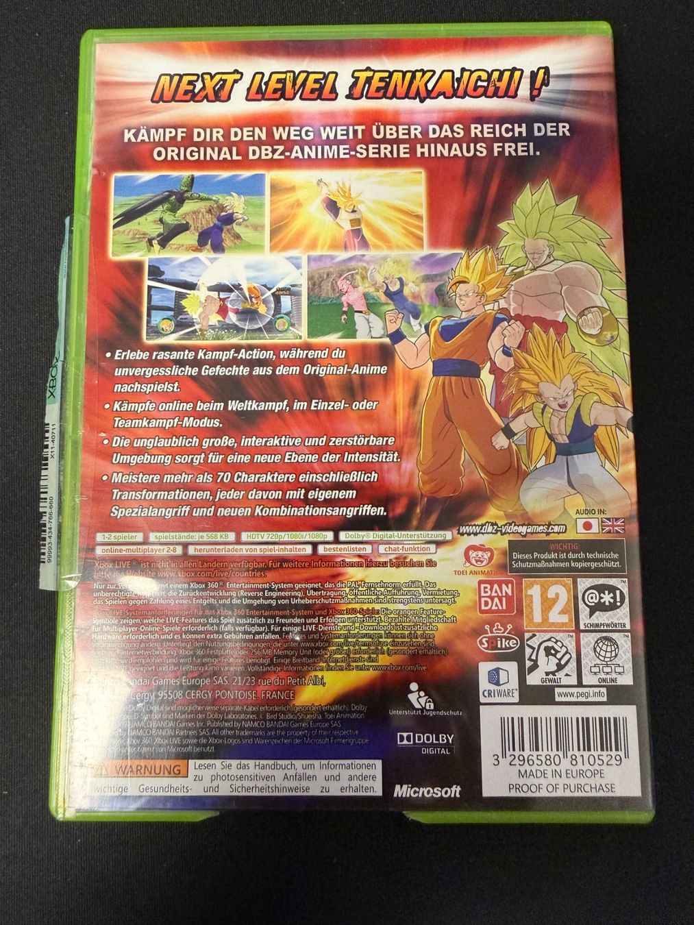 Microsoft Spiele: Dragon Ball Racing Blast - Xbox 360 – Gebraucht aus Pont-de-la-Morge von Darfal 2