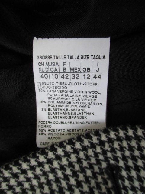 Costumi: Max Mara - Weekend Hahnentritt Wollmix Jacke + Rock 40/42 – Usato da Wetzikon ZH venduto da icewear 9