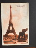 Postkarte Paris Eifelturm 1933 (P382)