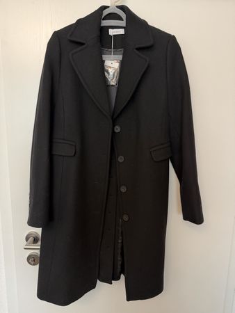 Kookaï manteau noir neuf 34