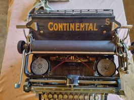 Schreibmaschine Continental Modell 5 schwarz gebraucht
