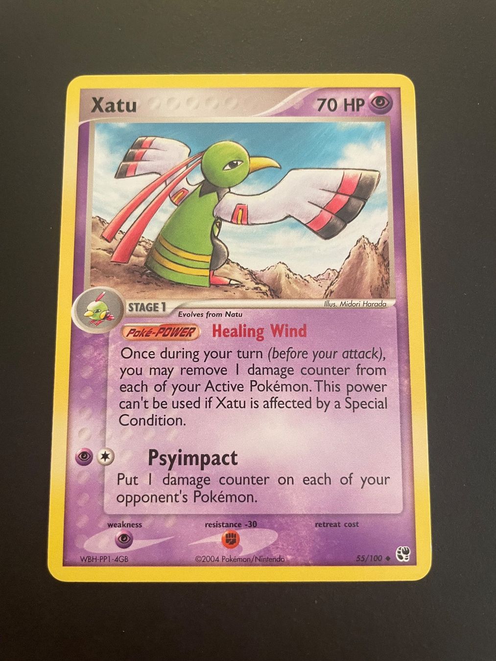 Pokémon Sammelbilder & Trading cards: XATU 55/100 EX Sandstorm – Gebraucht aus Zürich von pokemon_cards