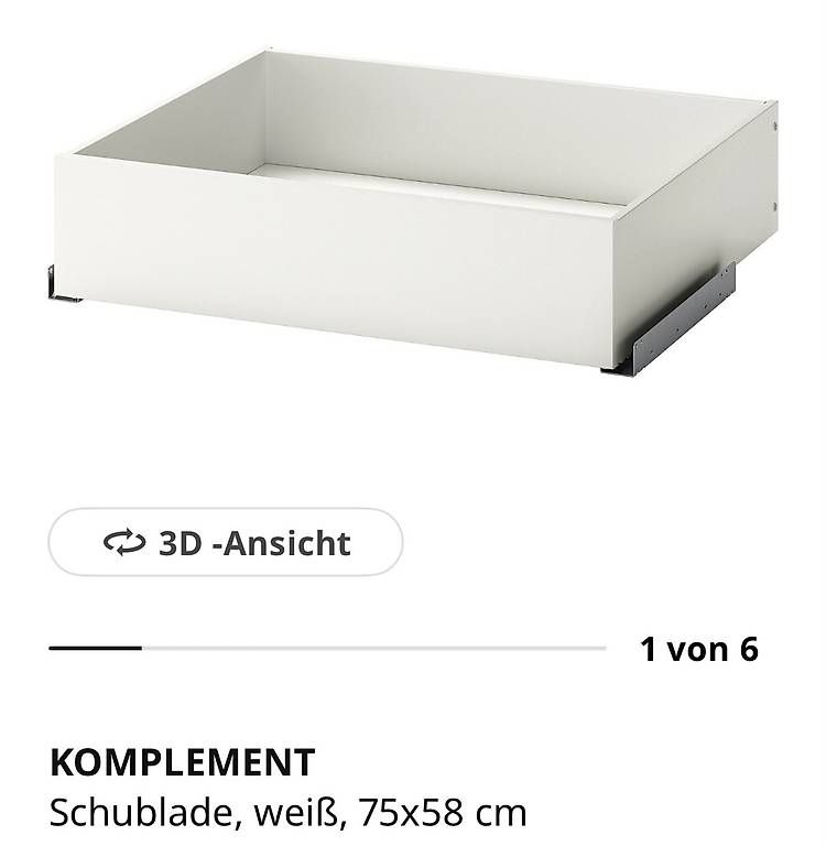 Schränke: Komplement Schubladen / Pax Ikea – Gebraucht aus Luzern von Aernis