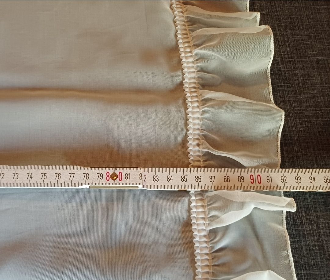 Vorhänge: 2 Vorhänge/ Volant mit Rüschchen Vintage – Gebraucht aus Flaach von ker_6ml7 4