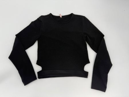 Glitzer Shirt mit Cut-Outs Gr. 134/140 von Only