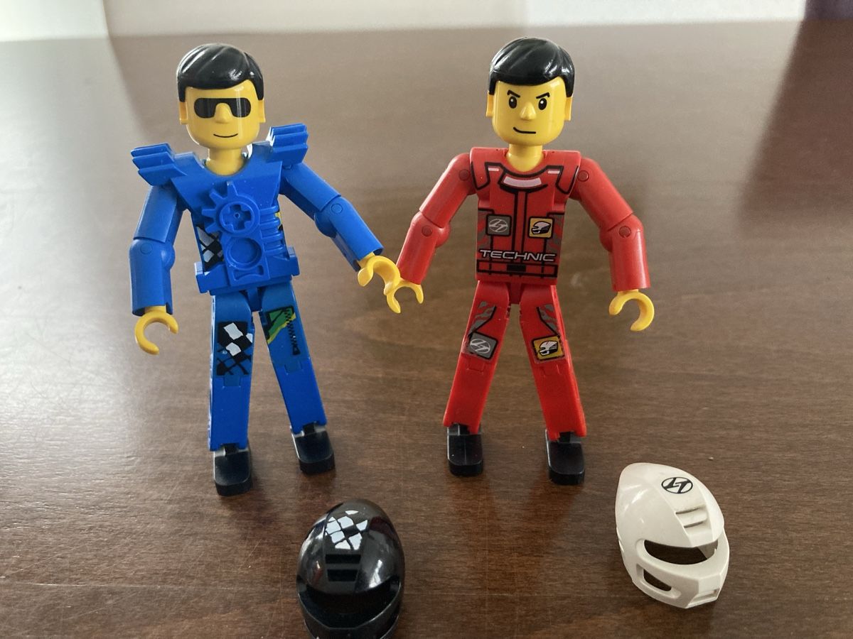 Lego Baukästen: Lego Technic Team 8300 Figur Fahrer tech034 tech033 rar 2000 – Gebraucht aus Lyss von Mimazibi12 1