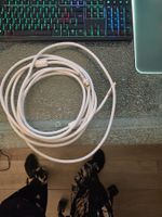 Hochwertiges TV Antennenkabel Koaxial 5m vergoldet