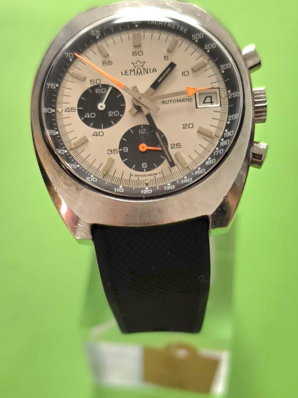 Omega Uhren: LEMANIA CHRONOGRAPH AUTOMATIC SCHWEIZER MANUFAKTUR RAR – Gebraucht aus Neftenbach von Taschen-Uhren 3
