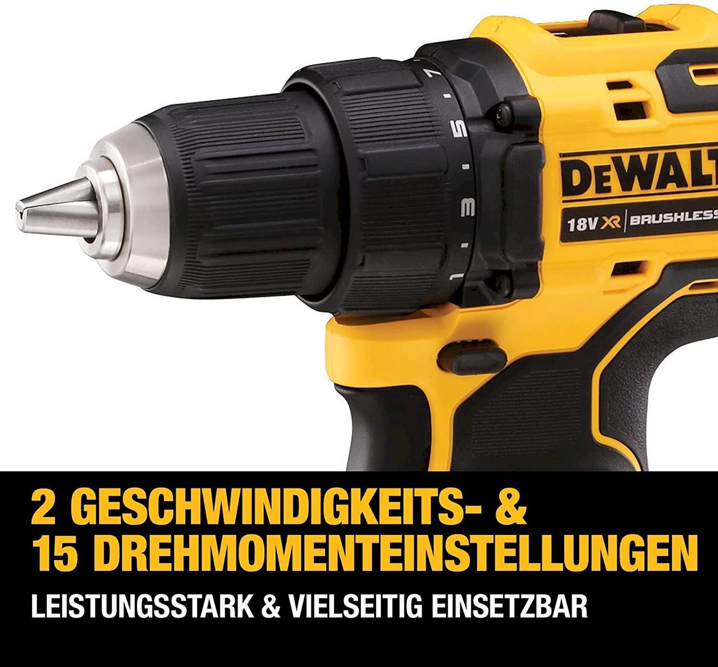 Bohrmaschinen: DeWalt Akku-Bohrschrauber DCD708D2T-QW – Neu und originalverpackt aus Bottighofen von zaap 3