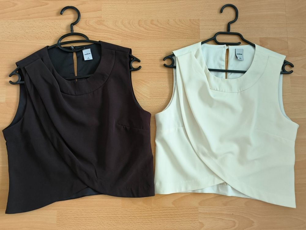 Zwei Tops (Gebraucht) in Mädris-Vermol für CHF 5 – mit Lieferung auf ...