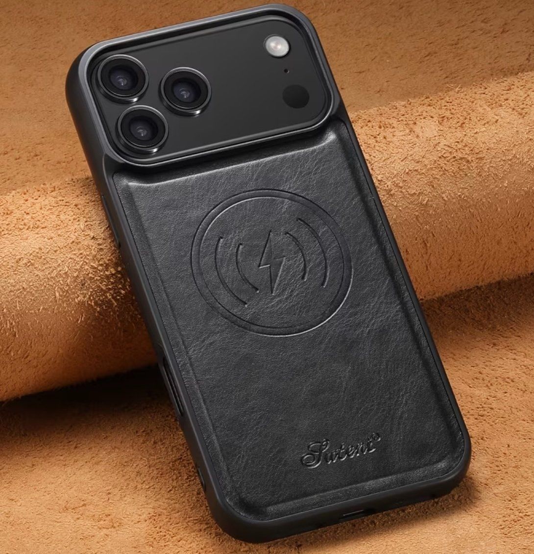 Apple Cover & Protezioni schermo: Coque iPhone 17 Pro Max effet cuir – Nuovo e nell'imballaggio originale da Thônex venduto da Suisse.Shopping 1