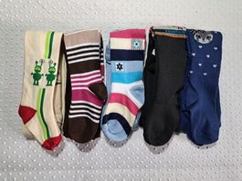 NEU! Strumpfhosen 5er Set Mädchen Grösse 110