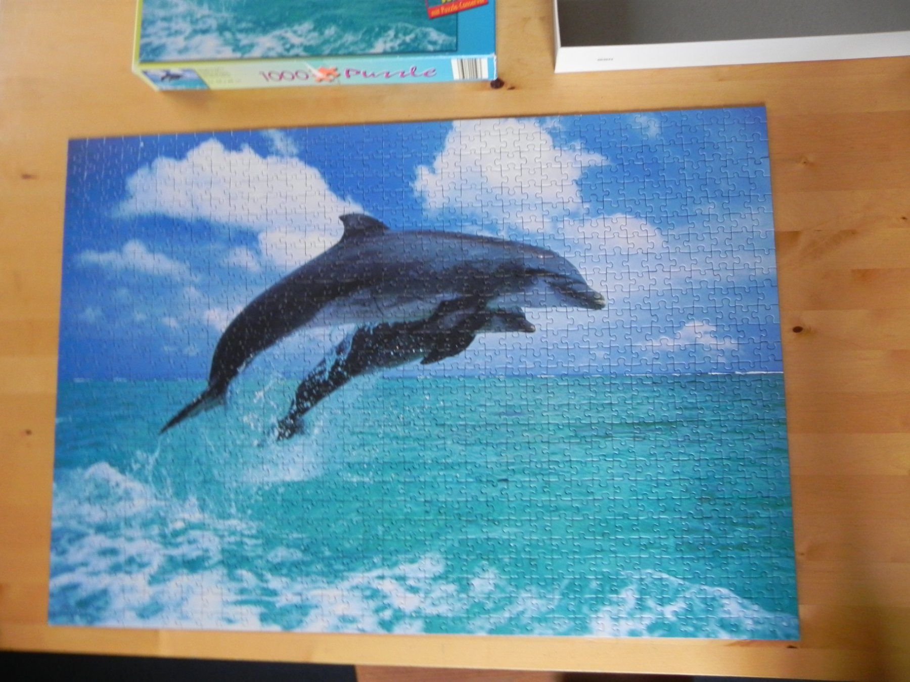 Puzzle: Puzzle Delfin 1000 Teile springende Delfine – Usato da Stallikon venduto da pcerny16 2