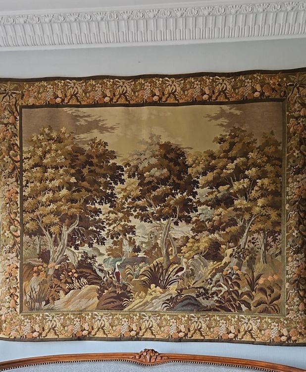 Tapisserie Murale Italienne Mercanti - 66x104 Cm, Coton Et Viscose, Occasion