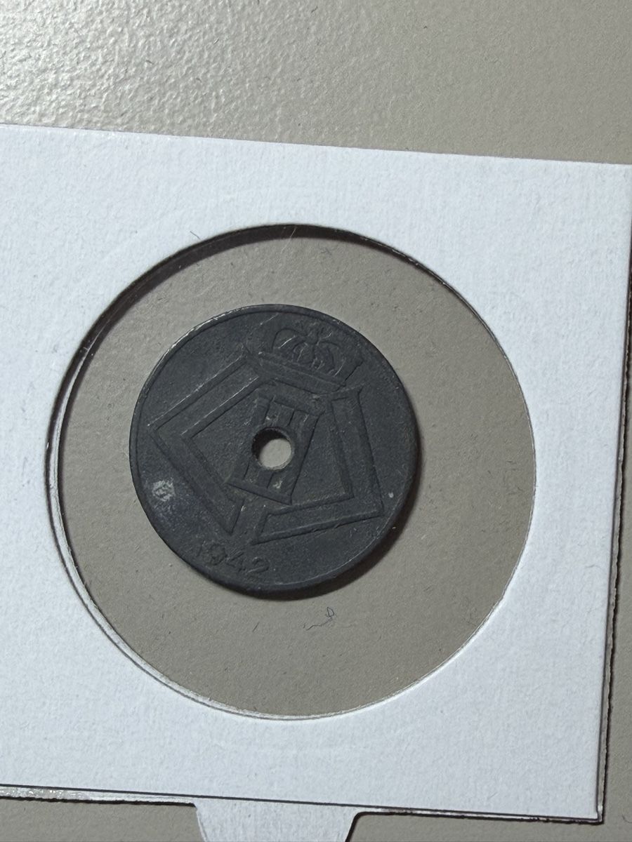 Alle Münzen: Belgique - 10 centimes - 1942 – Gebraucht aus Payerne von Mike1682 1