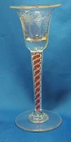 Antikes Pendelglas aus dem 19. Jahrhundert wahrsch. England