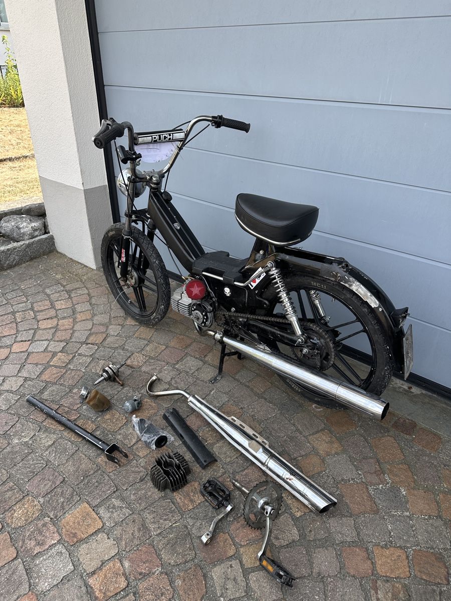 Puch Mofas: Puch Maxi Töffli mit Ausweis und Teilen – Gebraucht aus Lenzburg von megi1977 2