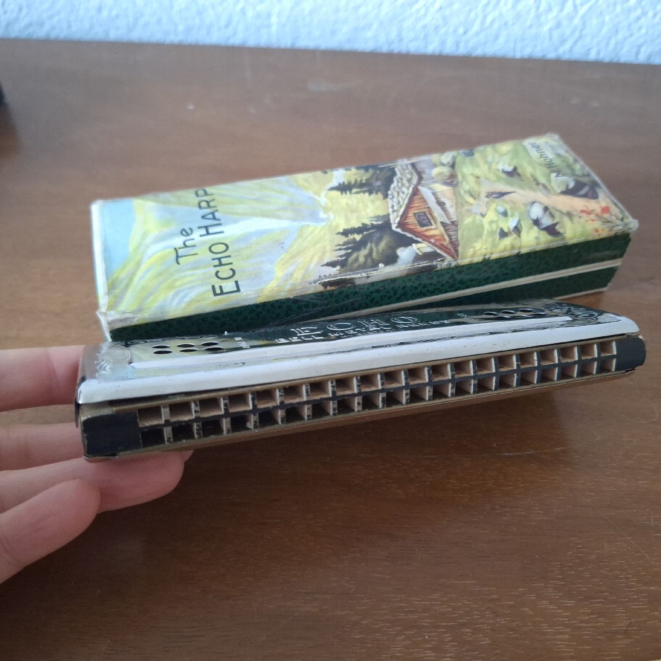 Hohner Strumenti musicali: Versand möglich. Hohner Echo Mundharmonika – Usato da Winterthur venduto da Goldpipau 6
