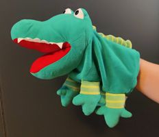 Sterntaler Handpuppe Krokodil – Kasperletheater