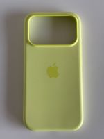 Coque Apple originale pour iPhone 17 Pro – Silicone – Jaune