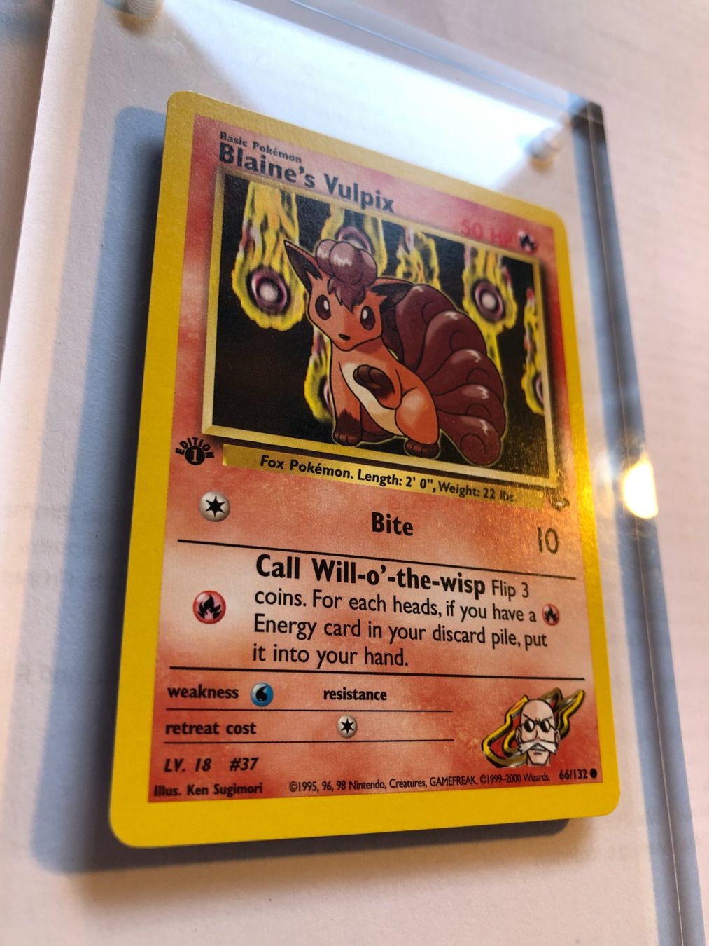 Carte collezionabili: Blaine's Vulpix 1st Gym Challenge - MINT - ab 1.- – Usato da Giubiasco venduto da dan_pr8b 1
