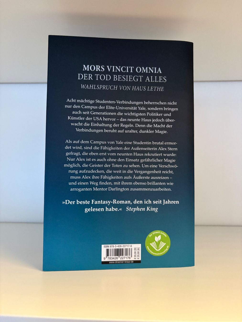 Libri: Das neunte Haus - Leigh Bardugo – Nuovo (secondo la descrizione) da Steffisburg venduto da elsa.catalina 1