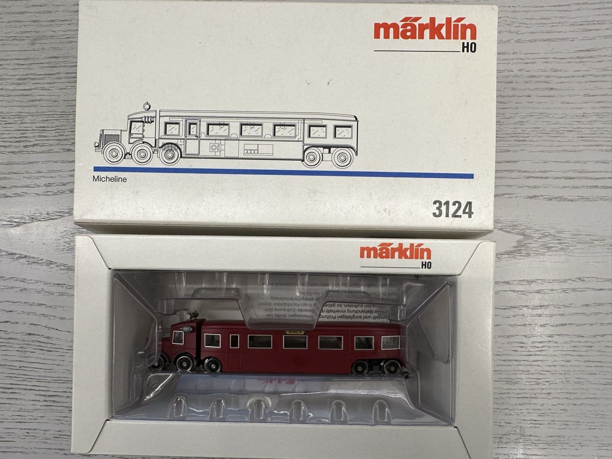 Märklin Modellini di ferrovie: Märklin 3124 Micheline – Usato da Lupsingen venduto da New-Haven 6