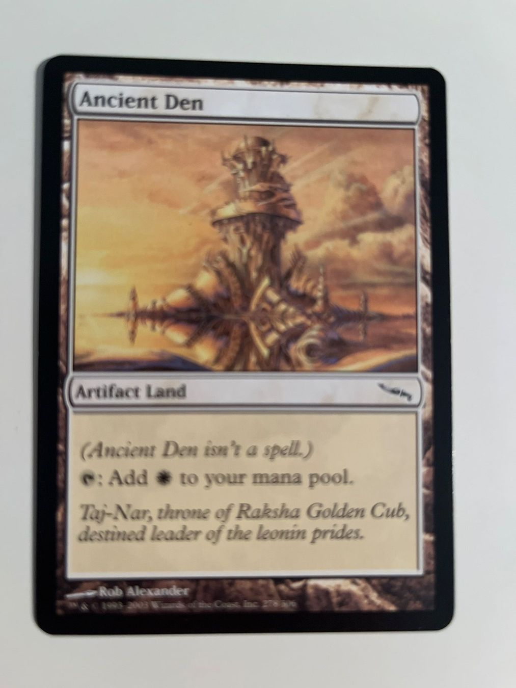 Magic The Gathering Carte collezionabili: 1 x Ancient Den - Magic: The Gathering - MtG – Usato da Kriens venduto da Shadi1980