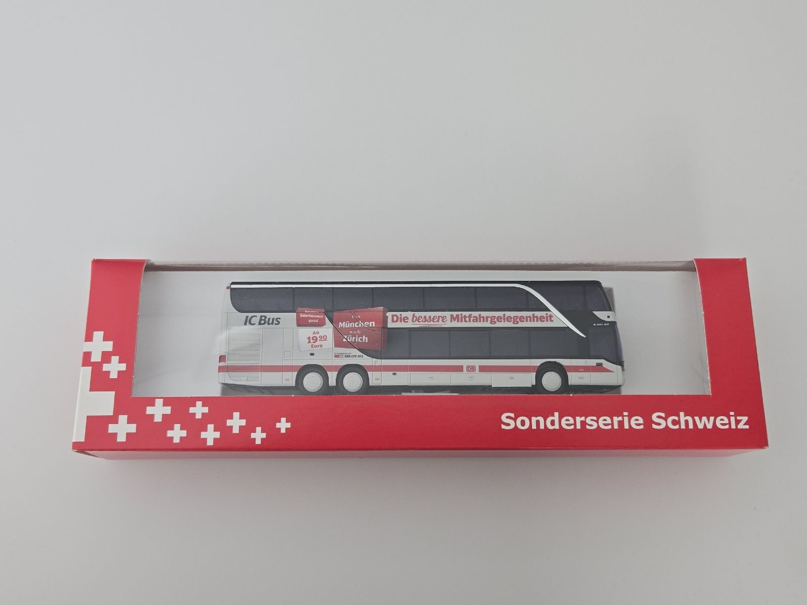AWM Modellautos: AWM 1:87 Setra S431DT - DB Intercitybus – Neu und originalverpackt aus Engwilen von Urias_093