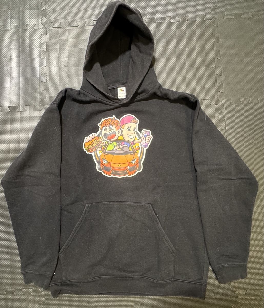 Pullover & Sweatshirts: Bürger Pommes Hoody mit CD  – Gebraucht aus Giffers von cam_mb92 1