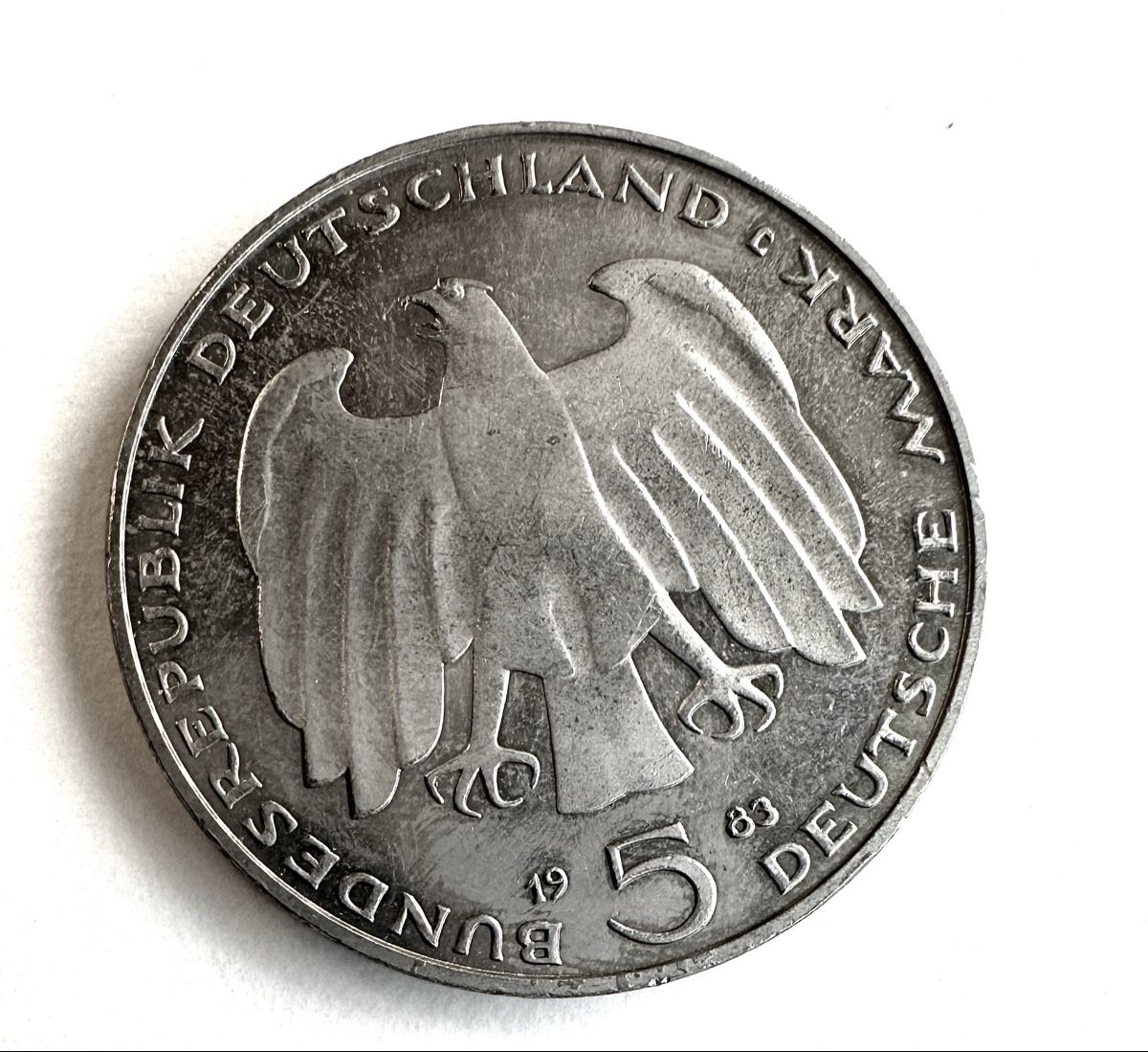 Alle Münzen: 5 DM Karl Marx – Gebraucht aus zollikon von mme_kwf2