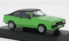 Ford Capri MK II 3.0 X-Pack 1976 RHD Signal grün / matt-