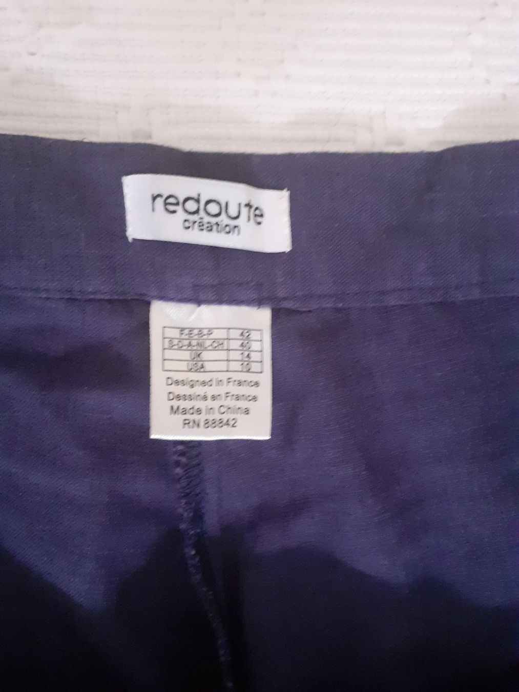 La Redoute Pantaloni: Pantalon d'été ample violet - taille 40 – Nuovo (secondo la descrizione) da Lausanne venduto da nma_b7dk 4