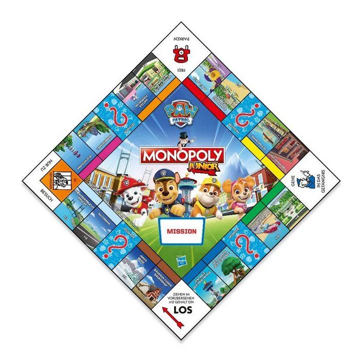 Hasbro Giochi: Monopoly Junior Paw Patrol – Nuovo e nell'imballaggio originale da Oensingen venduto da Liquidations-Shop 2