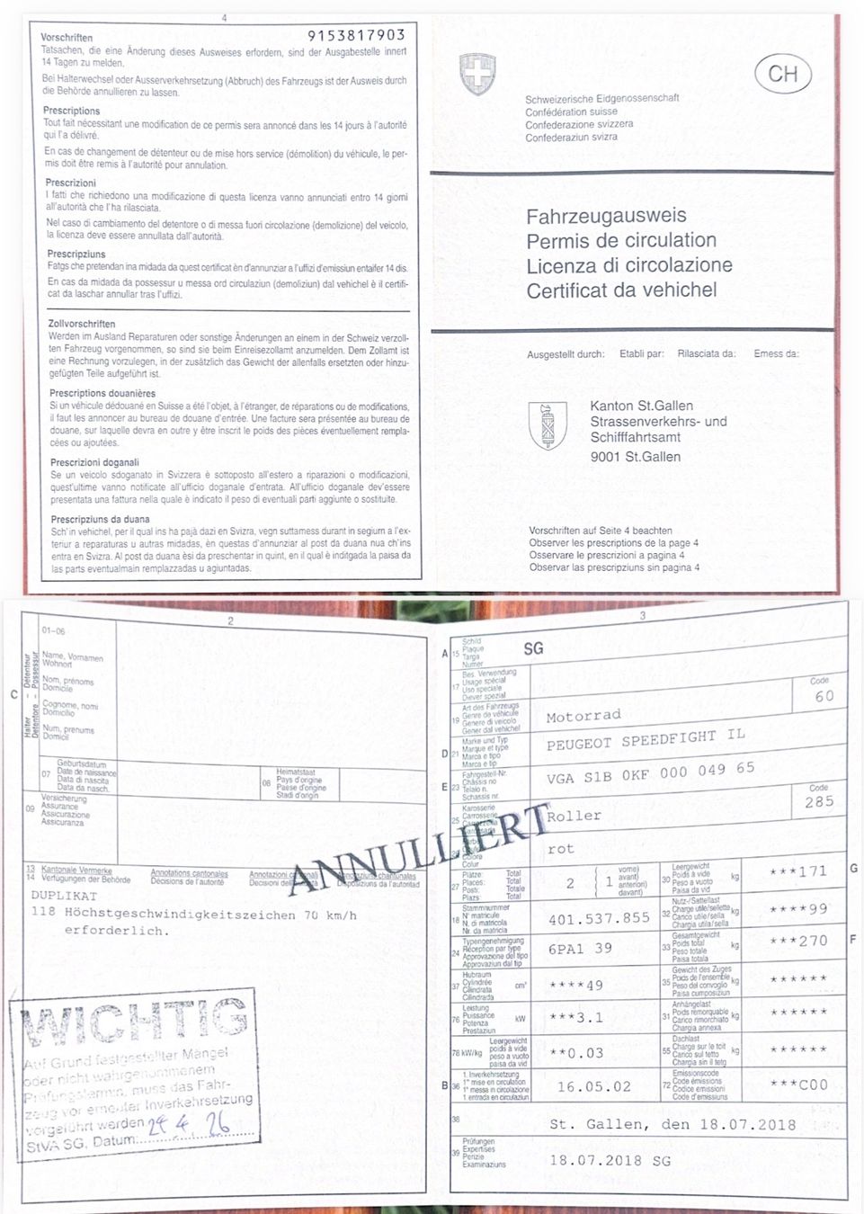 Peugeot Strada: Peugeot Speedfight 2, Roller – Usato da Goldach venduto da flamewater 9