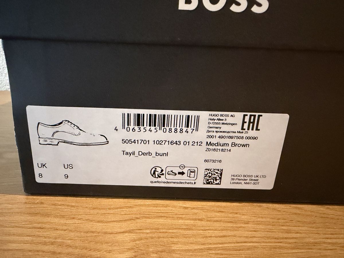 Hugo Boss Scarpe da uomo: Schuhe Boss | Grösse 42 – Nuovo (secondo la descrizione) da Grosswangen venduto da winkelfeld 2