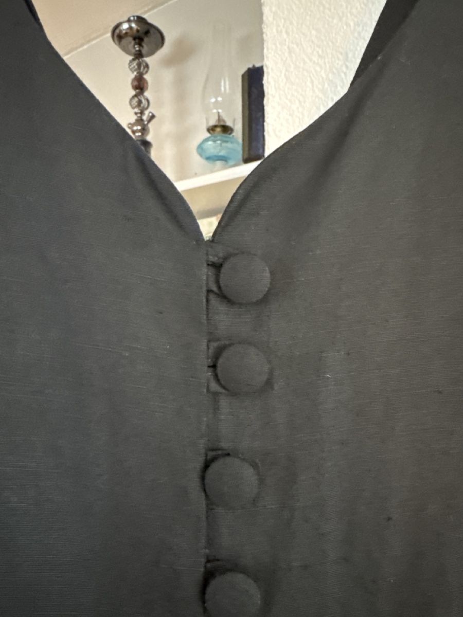 Vestiti: Black Linen-like Dress M – Usato da Fällanden venduto da emilyeheim 1