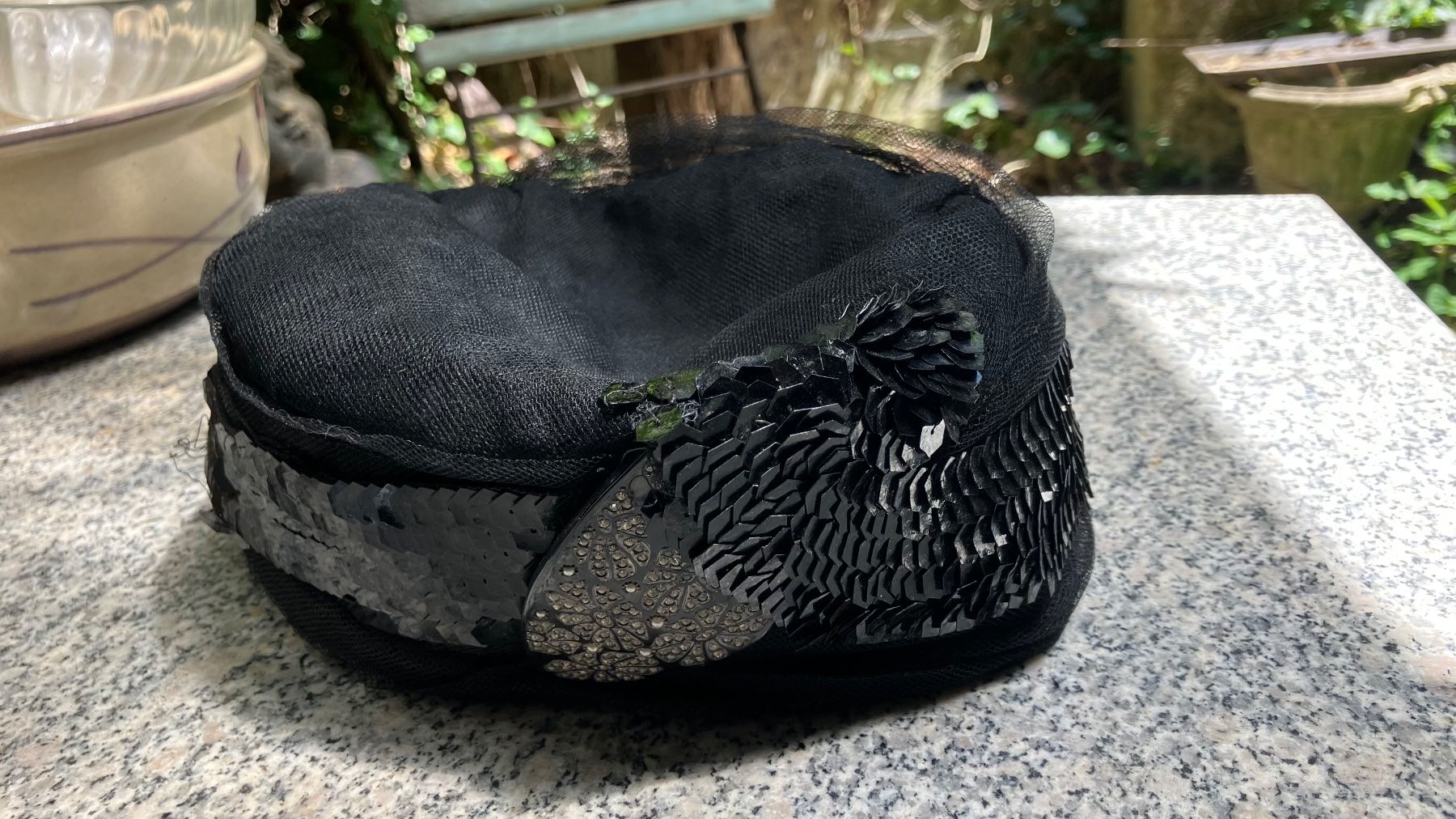 Chapeaux, bonnets & casquettes: Chapeau art déco Hut Strass – D'occasion à St-Cierges par LeRegain 2