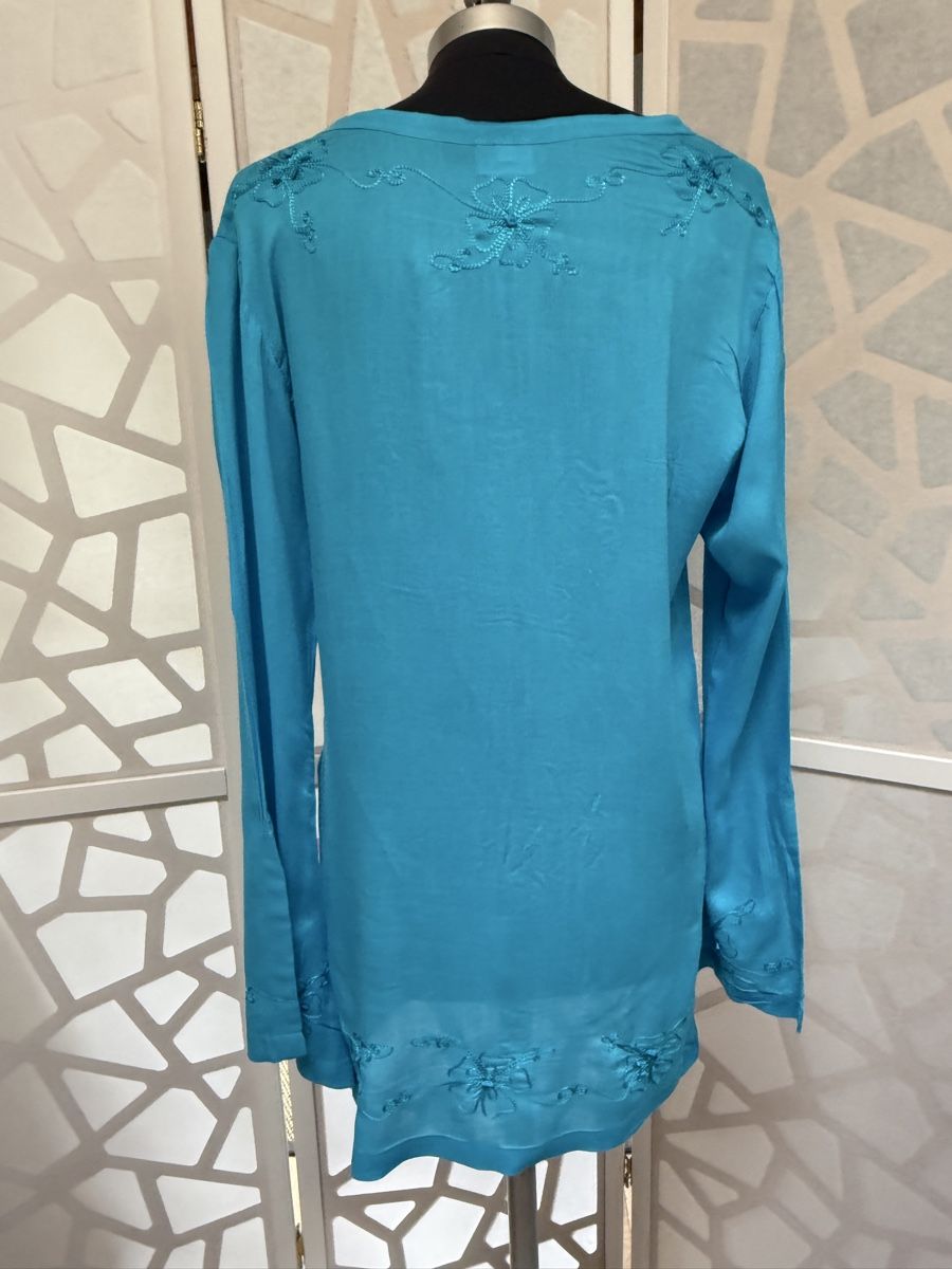 Tuniken: Great Melissa Odabash blue summer tunic. S/M – Neu (gemäss Beschreibung) aus Grund b. Gstaad von PlageNeige 3
