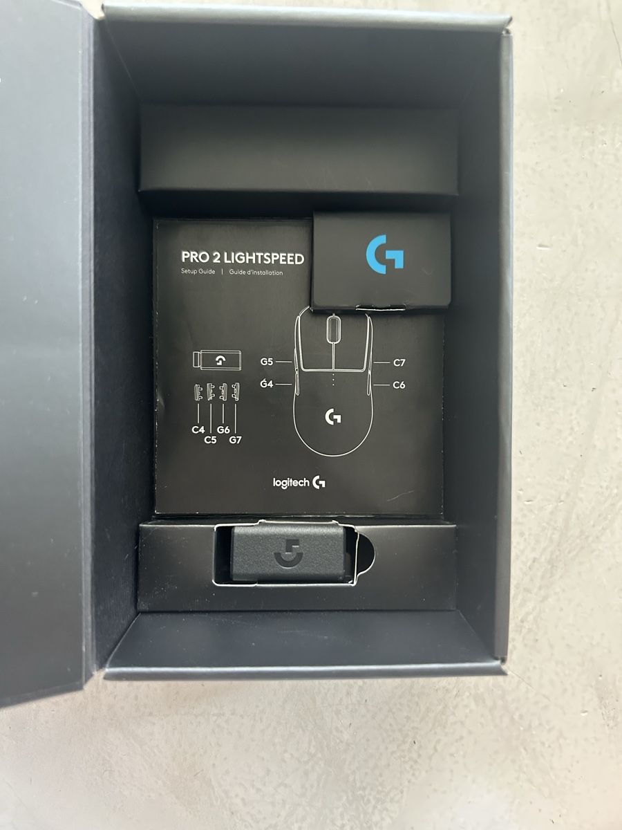 Logitech Mouse: Logitech Gaming Maus Pro 2 Lightspeed weiss – Usato da Ebikon venduto da immo-th 3
