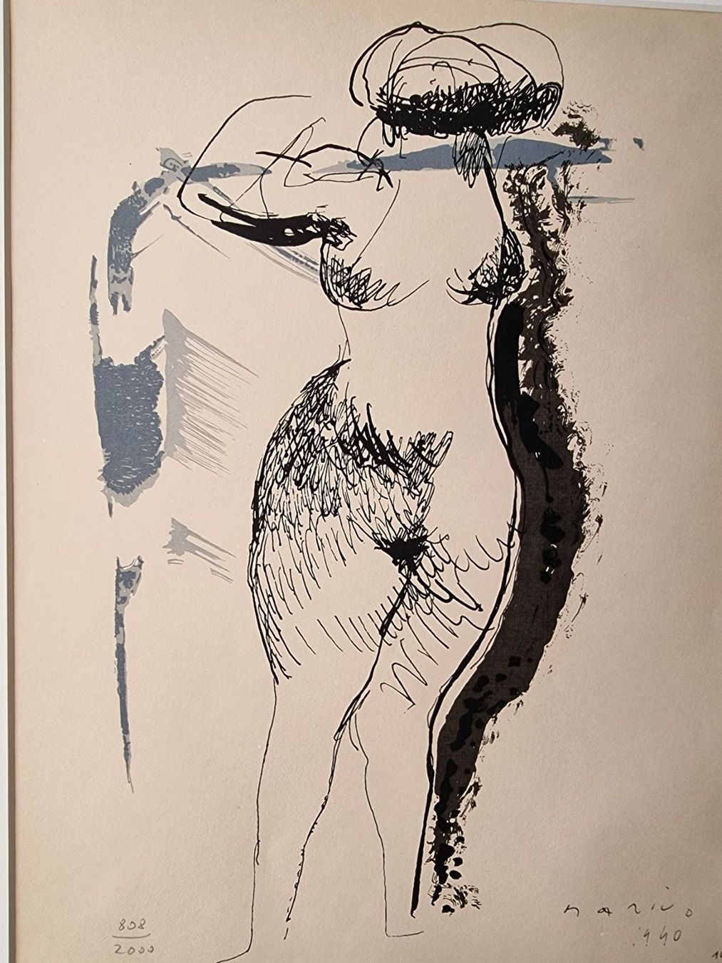 Foto & Immagini: MARINO MARINI NUMMERIERT MIT PASSEPARTOUT – Usato da Gersau venduto da grafik-kunst 2